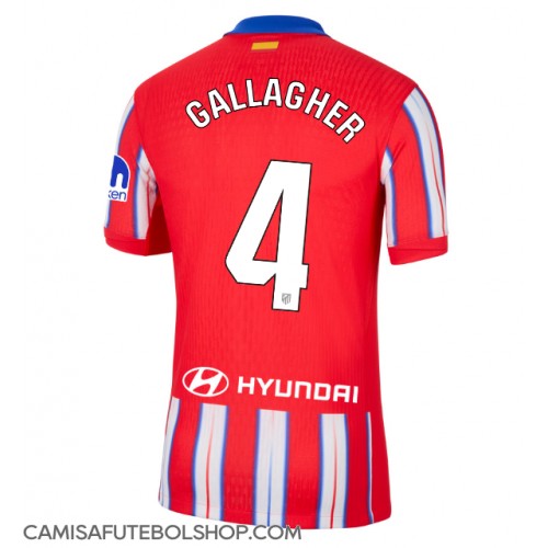 Camisa de time de futebol Atletico Madrid Conor Gallagher #4 Replicas 1º Equipamento 2024-25 Manga Curta